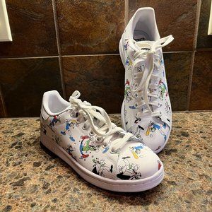New Adidas x Disney Stan Smith Goofy Shoes Size Youth Big Kids 6